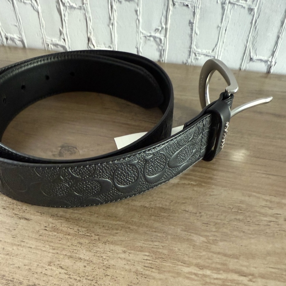 NWT Coach Harness Buckle Belt, 38 Mm CC969 - Picture 3 of 4